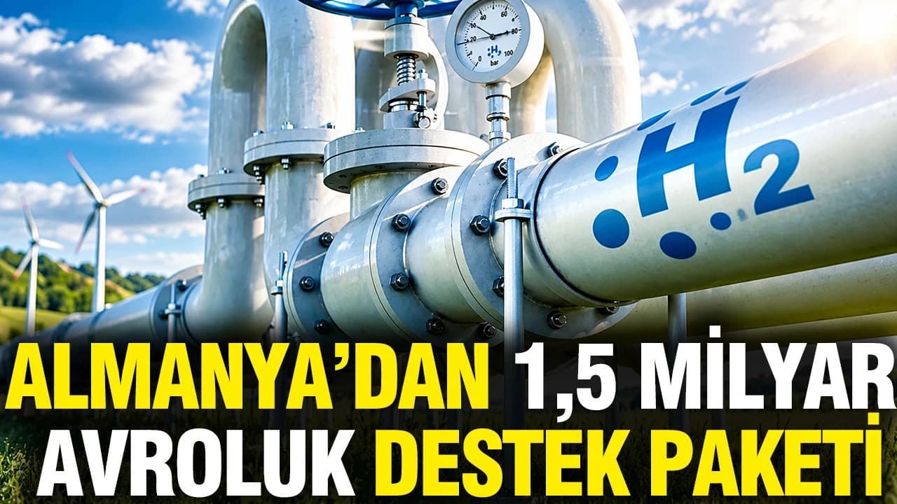 Almanya'dan 1,5 milyar avroluk destek paketi