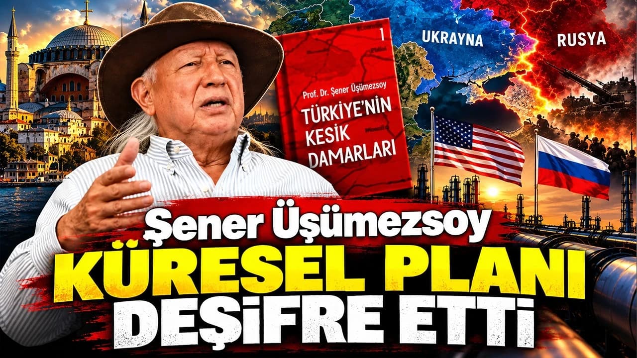 Şener Üşümezsoy küresel planı deşifre etti: Ukrayna savaşı Amerikan kaya gazı ile Rus gazının savaşıdır