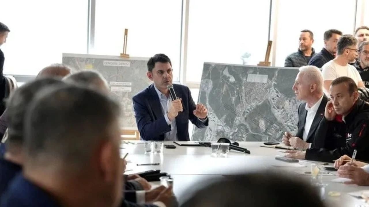 Bakan Kurum'dan İstanbul'daki sele ilişkin paylaşım
