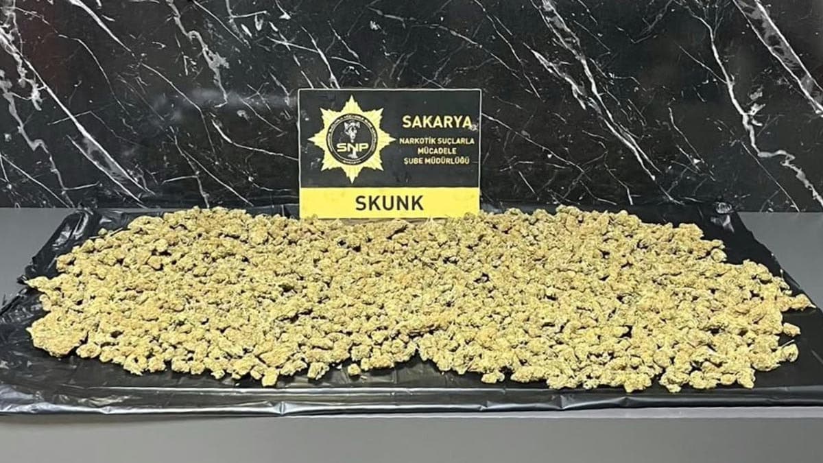 Sakarya’da otoyolda durdurulan araçta 950 gram uyuşturucu ele geçirildi