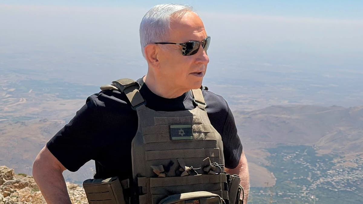 Netanyahu Şeyh Dağı’na gitti: Suriye ve Ürdün tepki gösterdi