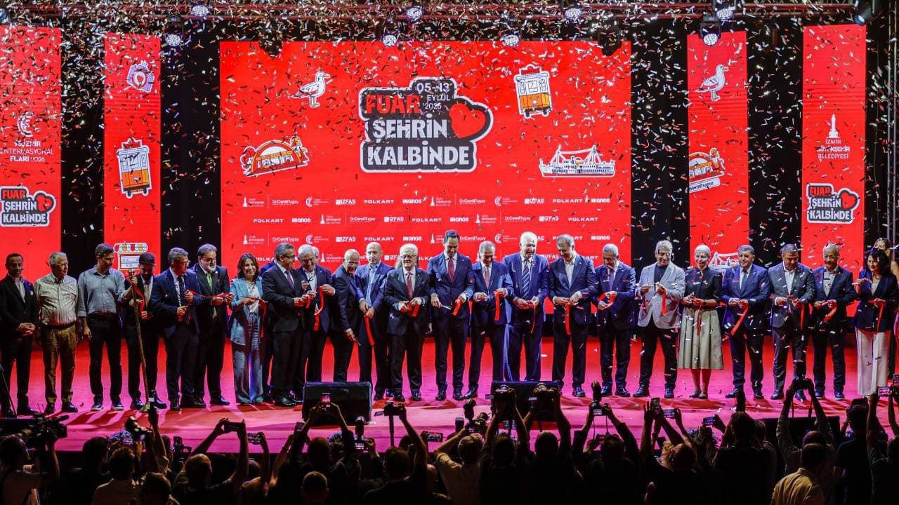 İzmir Enternasyonal Fuarı açıldı