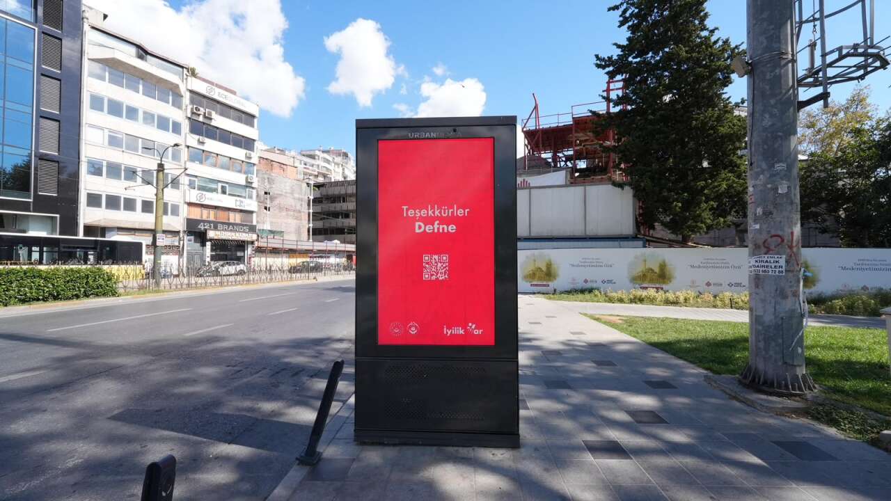 81 ilde billboardlarda 'İyilik Var' mesajı
