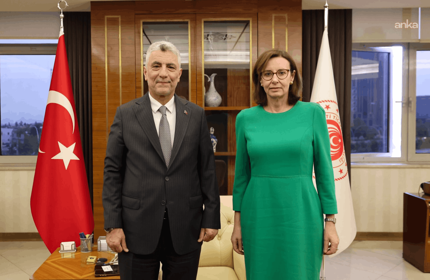 Bakan Bolat, Birleşik Krallık'ın Ankara Büyükelçisi ile Made in EU düzenlemesini değerlendirdi