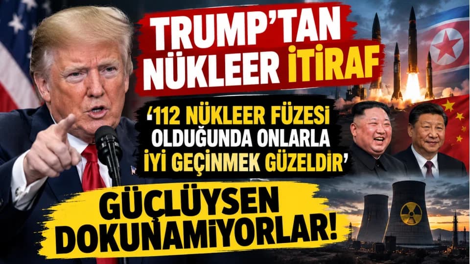 Trump’tan nükleer itiraf